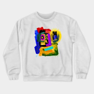 BIRDS ON THE HEAD Crewneck Sweatshirt